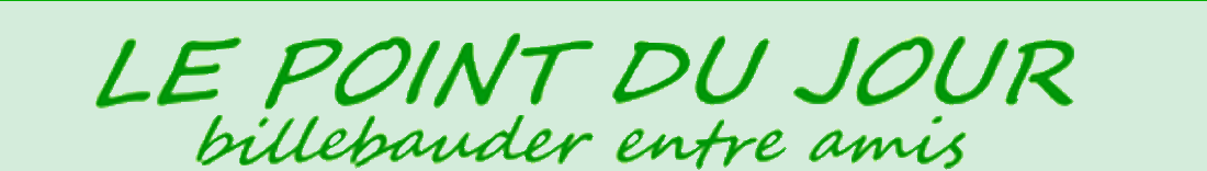 LE POINT DU JOUR Logo